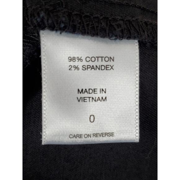 NEW YORK & CO Women's Black Straight Skirt Sz 0 - Picture 7 of 8